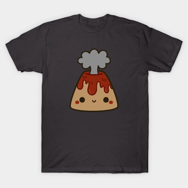 Cute volcano T-Shirt by peppermintpopuk